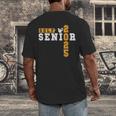 Golf Senior Night Golf Senior 2025 Graduation 15 Men's Back Print T-Shirt