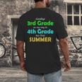 Goodbye 3rd Grade On My Way To 4th Grade 2022 Graduation Men's Back Print T-Shirt