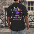 Goodbye 5th Grade Graduation Class Of 2023 Hello 6th Grade Men's Back Print T-Shirt