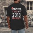 Graduation 2018 Tshirt Proud Mom Of A 2018 Graduate T-Shirt Men's Back Print T-Shirt