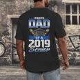 Graduation 2019 TShirt Proud Dad Of Senior Men's Back Print T-Shirt