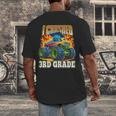 Graduation 3rd Grade Monster Truck Boys I Crushed Grad Men's Back Print T-Shirt