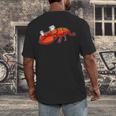 Graduation Bachelor Master Doctor PhD Study School Lobster Men's Back Print T-Shirt