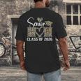 Graduation Class Of 2026 Senior Mom 2026 Men's Back Print T-Shirt