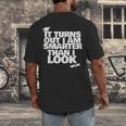 Graduation Graduation I'm Smarter Than I Look Men's Back Print T-Shirt