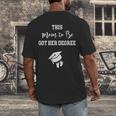 Graduation Pregnancy Announcement Shirt For Expectant Women Men's Back Print T-Shirt