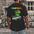 Graduation Preschool DinosaurRex Crushed It Boys Grad Men's Back Print T-Shirt