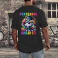 Graduation Preschool Unicorn Nailed It Pre-K Girls Grad Men's Back Print T-Shirt