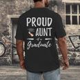Graduation Shirt 2018 Proud Aunt Of a Graduate Men's Back Print T-Shirt