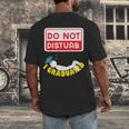 Graduation Shirt High School And College Sleepy Graduates Men's Back Print T-Shirt