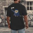 Graduation Sloth Lover T-Shirt Class Of 2019 Men's Back Print T-Shirt