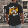 Graduation Video Gamer Game Over Class Of 2026 Senior Men's Back Print T-Shirt