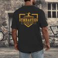 Gymnastics Senior Night Gymnastics Senior 2026 Graduation 14 Men's Back Print T-Shirt