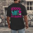 Happy Last Day Of First 1st Grade Teacher Student Graduation Men's Back Print T-Shirt