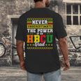 HBCU Grad Historically College Graduation Men's Back Print T-Shirt