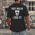 Holy Molar I Did It Dental Hygienist Graduation Men's Back Print T-Shirt