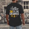 Hotter By One Degree Graduation 2025 Men's Back Print T-Shirt