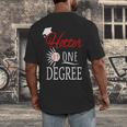 Hotter By One DEGREE Graduation Shirt For Her Him 2018 Men's Back Print T-Shirt