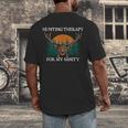Hunting For My Sanity Introvert Hunter Antisocial Men's Back Print T-Shirt Hunting For My Sanity Introvert Hunter Antisocial Men's Back Print T-Shirt