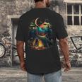 Id Rather Be Camping Great Outdoors Love Glamping Introvert Men's Back Print T-Shirt