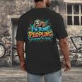 I'm Done Peopling Introvert Sloth Men's Back Print T-Shirt I'm Done Peopling Introvert Sloth Men's Back Print T-Shirt