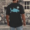 I'm An Introwater Cute Whale I'm An Introvert Men's Back Print T-Shirt