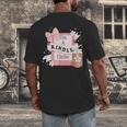 I'm A Kindle Girlie Book Lover Bookish Men's Back Print T-Shirt