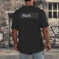I'm Here To Watch My Bestie Graduate Best Friend Graduation Men's Back Print T-Shirt