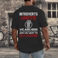 INTP Introverts Unite Anti Social For Men Women Men's Back Print T-Shirt