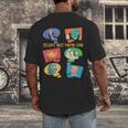 Introvert Anti People Antisocial Social Media Meme Lovers Men's Back Print T-Shirt