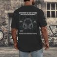 Introvert Anti Social Public Chitchat Mitigation Men's Back Print T-Shirt Introvert Anti Social Public Chitchat Mitigation Men's Back Print T-Shirt