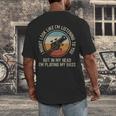 Introvert Bass Guitarist Musician Playing Bass Guitar Men's Back Print T-Shirt Introvert Bass Guitarist Musician Playing Bass Guitar Men's Back Print T-Shirt