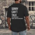 Introvert Can't Talk Reached People Limit For The Week Men's Back Print T-Shirt