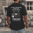 Introvert Cat Coffee Sarcastic Dark Humor Focus Meme Graphic Men's Back Print T-Shirt Introvert Cat Coffee Sarcastic Dark Humor Focus Meme Graphic Men's Back Print T-Shirt