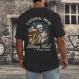 Introvert Hiking Club Antisocial Overthinking Anxiety Men's Back Print T-Shirt