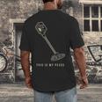 Introvert Metal Detector Hobbyist Quiet Detectorist Men's Back Print T-Shirt Introvert Metal Detector Hobbyist Quiet Detectorist Men's Back Print T-Shirt