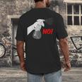 Introvert People Spray Men's Back Print T-Shirt Introvert People Spray Men's Back Print T-Shirt