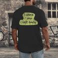 Introvert Shy Person Joke Anti-Social Quote Men's Back Print T-Shirt