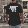 Introverted Antisocial Introspective Loner For Introvert Men's Back Print T-Shirt Introverted Antisocial Introspective Loner For Introvert Men's Back Print T-Shirt
