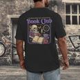 Introverted Romance Unapologetically Anti-Social Book Club Men's Back Print T-Shirt