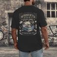 Introverted But Willing To Discuss Books Club Cozy Aesthetic Men's Back Print T-Shirt