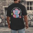 Its A Good Day To Read A Book Cute Elephant And Pig Edition Men's Back Print T-Shirt