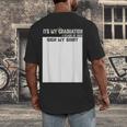 It's My Graduation Sign My Shirt Class Of 2022 For Men Women Men's Back Print T-Shirt