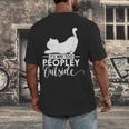 It's Way Too Peopley Outside Cute Cat Introvert Men's Back Print T-Shirt It's Way Too Peopley Outside Cute Cat Introvert Men's Back Print T-Shirt