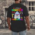 I Just Crushed Preschool Pre-K Preschoolers Graduation Men's Back Print T-Shirt