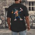 Kids Boys Grad Dabbing Graduation Class Of 2025 Men's Back Print T-Shirt