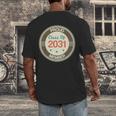 Kids Class Of 2031 Shirt Back To School Future Graduation Men's Back Print T-Shirt