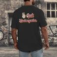 Kids Peace Out Kindergarten Graduation Kindergarten Graduate Men's Back Print T-Shirt