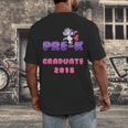 Kids Kids Pre-K PreSchool Unicorn GraduationShirt Men's Back Print T-Shirt