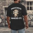 Kids Kids Preschool Nailed It Sloth Graduation Men's Back Print T-Shirt